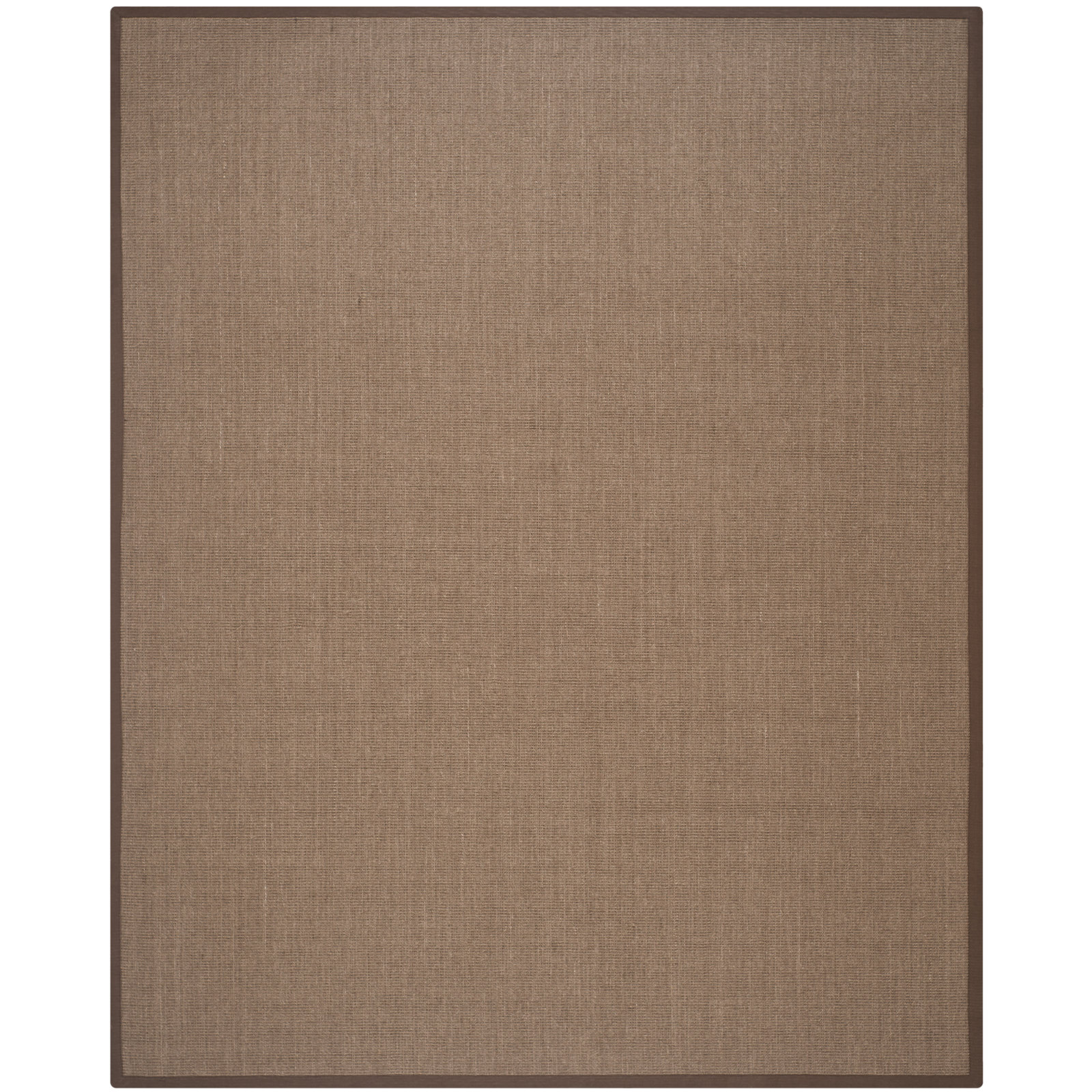 Auckland Jute Brown Area Rug, Rectangle 8' x 10'