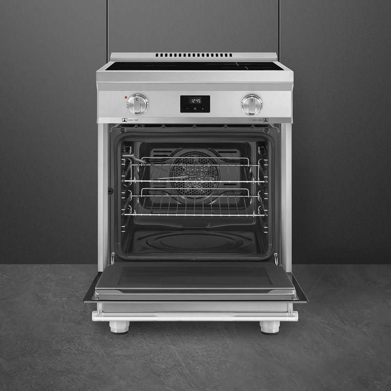 SMEG Professional Range, 24" - INDUCTION, Stainless Steel