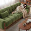 Canapé modulaire en polyester vert-1128237435-1128237433