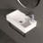 18'' Rectangular Stone Resin Bathroom Sink Wall-Mounted Vessel Sink