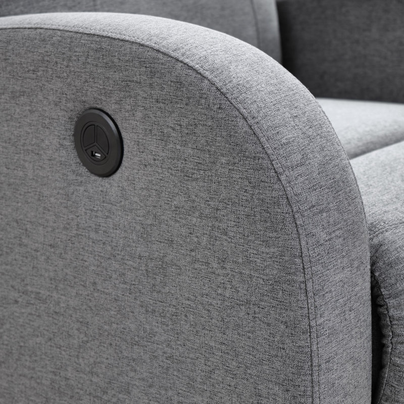 Fauteuil inclinable Uphostered, Tissu gris