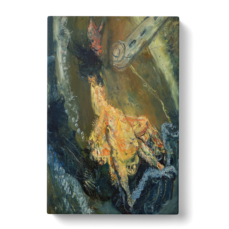 Turkey Carcass by Chaim Soutine - Wrapped Canvas Painting, 60cm H x 40cm W x 3cm D