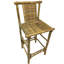 Tabouret en bois massif de 30 po