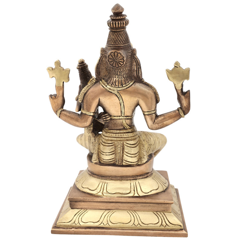Statue de lord Narasimha, Cuivre or