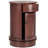 Regan Solid Wood Swivel Drum End Table with Storage-1172392177