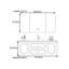 French cream style smart bathroom cabinet-1134536098