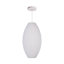 Luminaire suspendu 1 lumière en tissu cigare-1358009412