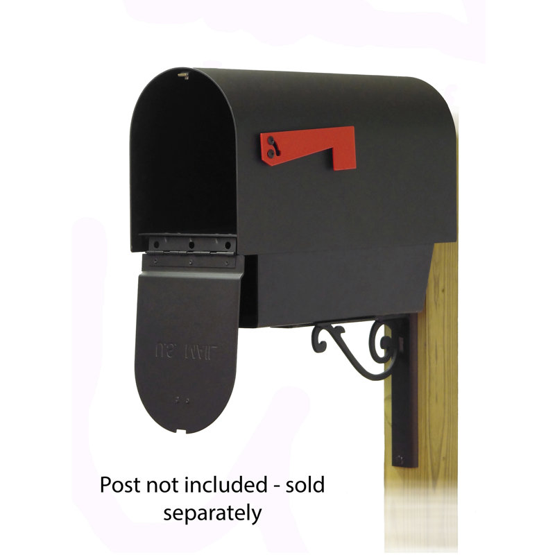 Titan Aluminum Post Mounted Mailbox