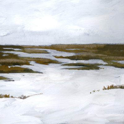 Snowy Moor I by Grace Popp - Wrapped Canvas Painting