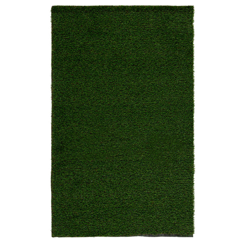 Turf Area Rug 604 Solid Color Indoor/Outdoor Rug, Rectangle 8'9" x 12'