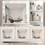 Coiffeuse Rhett avec miroir, éclairage DEL et rangement spacieux Rhett-1583646312