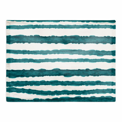Poly Twill Striped Rectangle Placemat