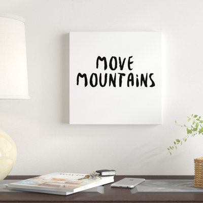 «Power Quotes VI», art textuel sur toile