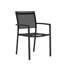 Ensemble de salle à manger de patio en métal pour 6 personnes avec table rectangulaire Aynura-328746000