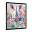 Reproduction d'art mural rose, rhinocéros vert, Meadows I - Rhinoceros-1197686479-1197686477