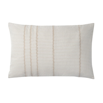 Paloma Striped Cotton Throw Pillow