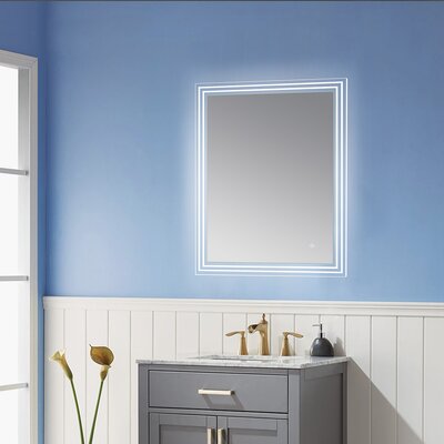 Gullane 36” Rectangle Frameless Modern LED Bathroom Vanity Mirror -  Brayden Studio®, C0DD9A29A14943EE86E08066785E5424