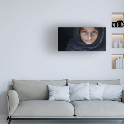 Mohammed Baqer Natayah A Girl From Nepal Canvas Art