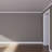 Endurathane Emery Crown Moulding, 2 1/8"H x 2"P x 3"F x 94 1/2"L, Factory Primed