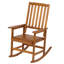 Chaise berçante en acacia d'intérieur-170304651
