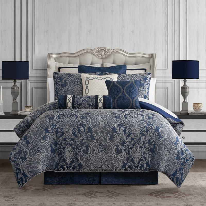 Blarney 4 Piece Comforter Set, Queen Comforter + 3 Additional Pieces