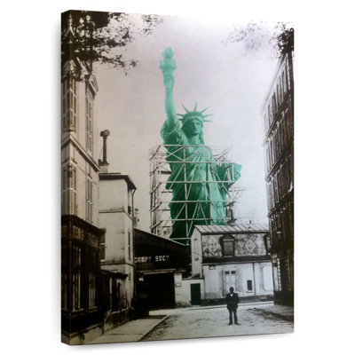 Aime Lady Liberty Construction 1885