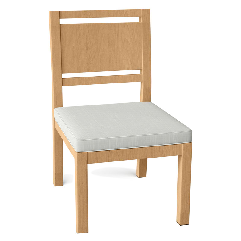 Chaise d'appoint en teck Avondale - Huître, Huître teck, Chambray Rollo, Welt