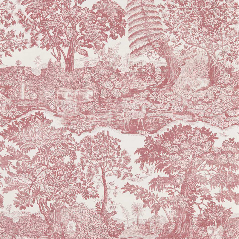 Highgrove Toile, Madder Rose