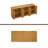 67-Inch Modern Wavy Sideboard, Curved Contour Design Storage Cabinet, 6-Door Cabinet With Storage Function, Suitable For Kitchen / Bedroom / Living Room,67.0"L X 15.7"W X 27.7"H