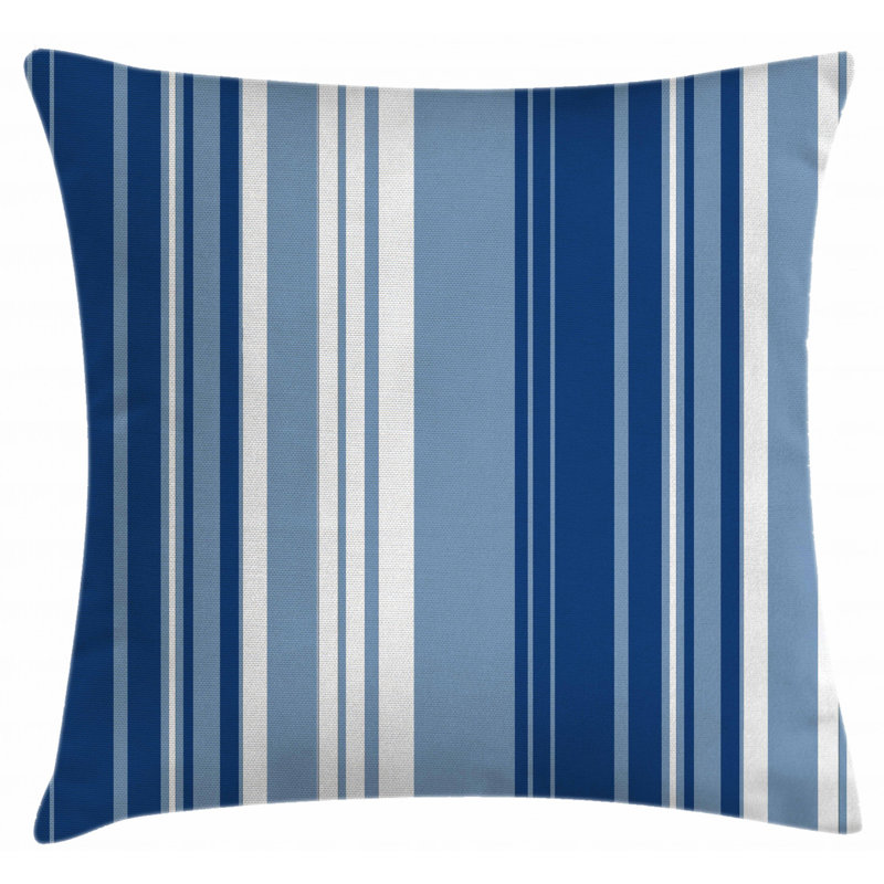 Housse de coussin décoratif d’intérieur/extérieur 26" à rayures