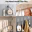 Heavy Duty Adhesive Hooks, 16-Pack Transparent Wall Hooks With 44Lb Max Load, Waterproof Self-Adhesive Hooks For Keys, Towels, And Home Decor