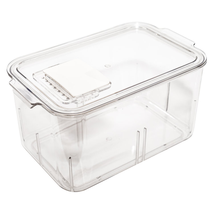 Lexi Home Deep Acrylic Fridge Bin