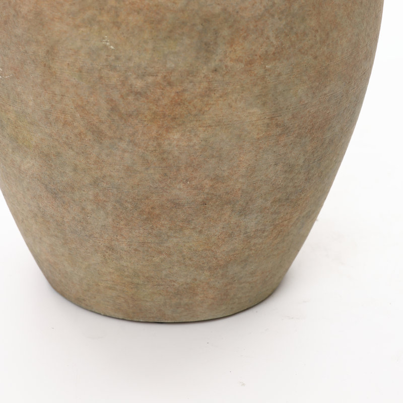 Terracotta Tall Vase, 12.4" H x 10.24" W x 10.24" D