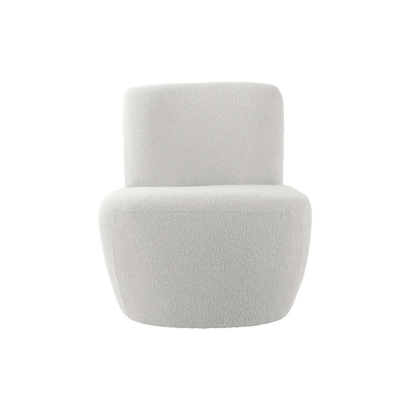 Wood Outdoor Lounge Chair, White