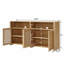 Console en rotin 63 po Mid Century Modern Rattan Buffet-1436804307