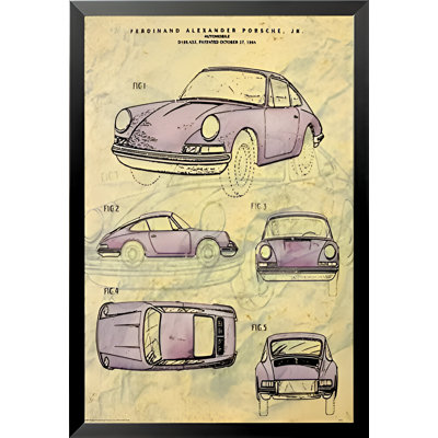 " Porsche Automobile 1964 Patent "