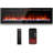 Howey Smart WiFi Infrared Electric Fireplace with Sound Crackling and Realistic Flame, 1500W Quartz Heater-2094534439