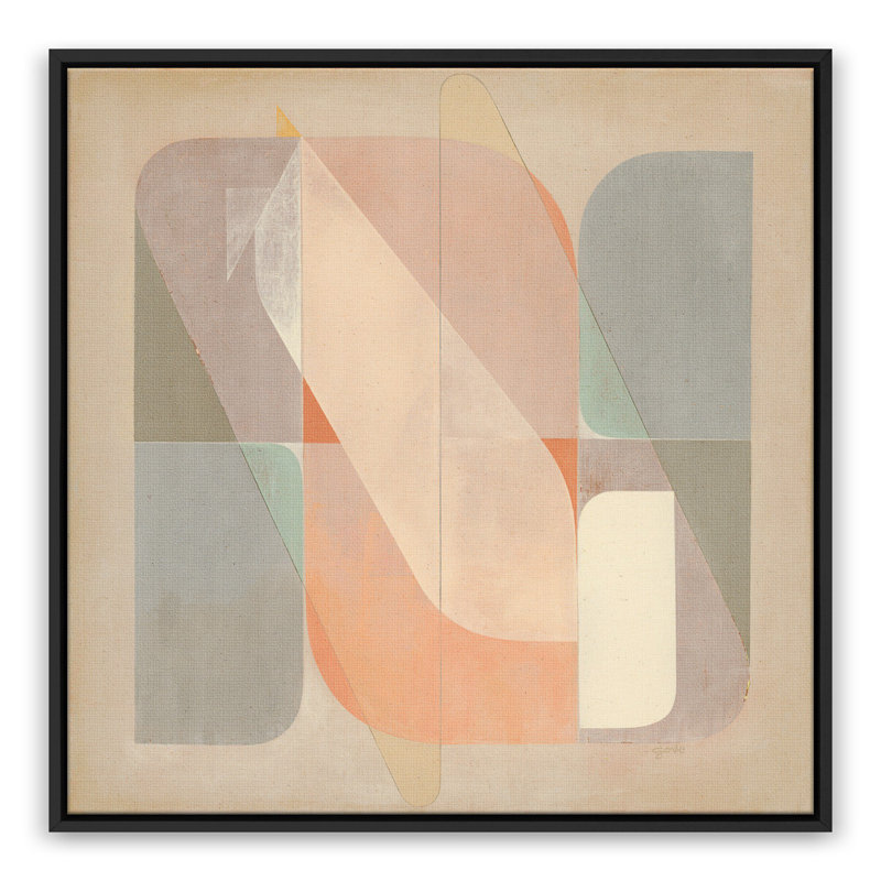 Righting the Ship by Greg Gove, White Canvas Floater Framed, 48" H x 48" W