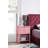 Contemporary Nightstand With Open Shelf