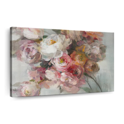 Blush Bouquet Canvas Print