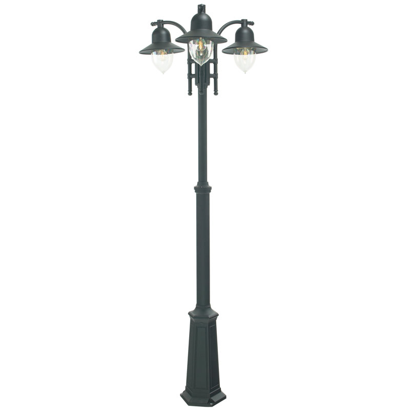 Wellman Lamp Post (Full), Black/Gold