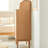 Modern Burlywood Solid Wood Shoe Storage-34329552