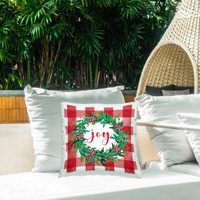 Coussin Holiday Holiday par Elizabeth Tyndall