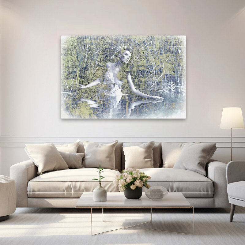 Swan Lake - photographie figurative, art de la mode, H 40 po x l 60 po