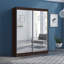 Garde-robe en wengé avec miroir Aria-2105991398-2070550544