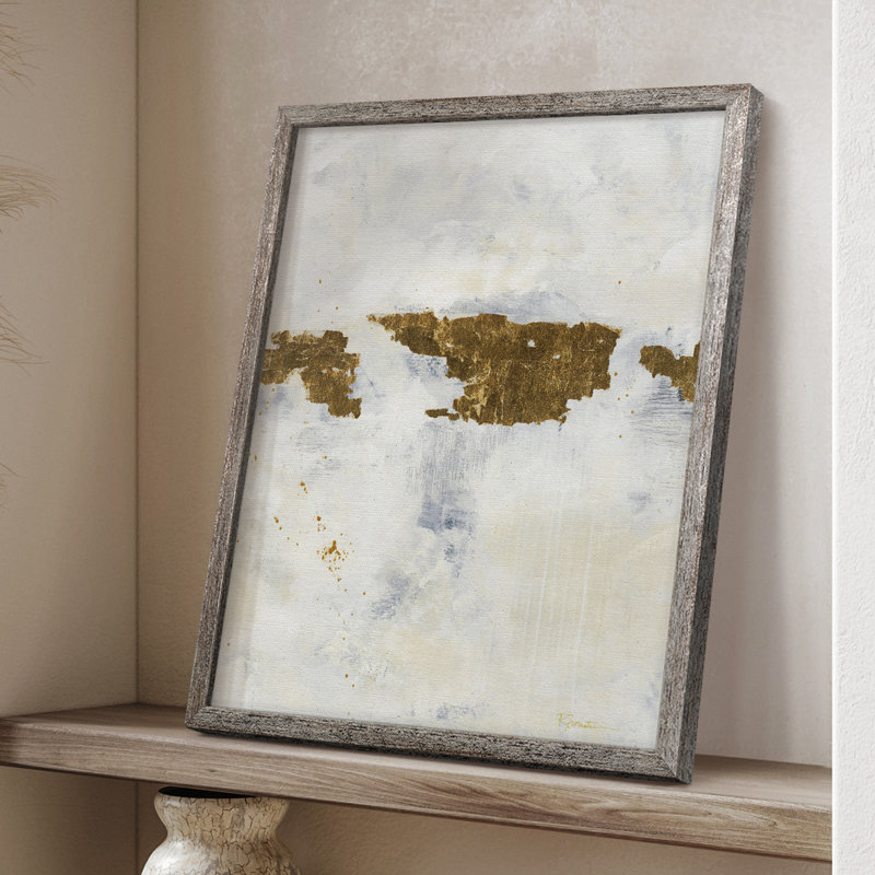 Mixed Messages II Framed Print - Solid Wood, H 21 po x l 17 po