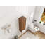 Armoire murale murale avec porte à fermeture douce et porte-serviettes-782831841