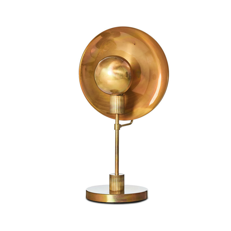 Engel Table Lamp-Burnt Brass