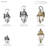 Arnfred Solid Brass Wall Light-21203525-21203519