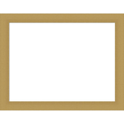 Grace Brushed Gold Framed Dry Erase Magnetic Board Organization Boards